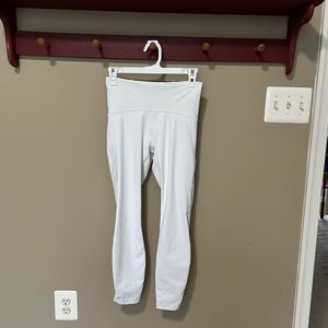 Lululemon white leggings size 6